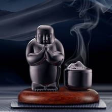 Original Design Buddha Car Fragrance High Quality Metal + Wood Auto Car Air freshener Good Smell Car Perfume Luxury Gift 2024 - buy cheap