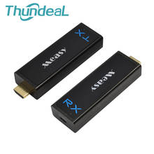 W2H Nano HDMI Wireless Extender 1080P 3D 7.1 HD Аудио Видео Алюминий HDMI Расширение Отправитель 30м 100FT Беспроводной передатчик-приемник 2024 - купить недорого