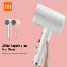Update Zhibai HL311 1800W Household Portable Compact Negative Ion Hair Dryer 2 Speed 3 Temperature Quick Drying Low Noise Home 2024 - buy cheap