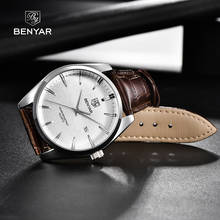 BENYAR-relojes militares de acero inoxidable para hombre, pulsera de cuarzo con movimiento japonés miyota 2115, de negocios, a la moda 2024 - compra barato