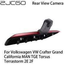 Zjcgo-câmera de estacionamento para carro, para volkswagen vw crafter grand man tge torsus terrastorm 2e 2f, câmera de estacionamento com visão traseira 2024 - compre barato