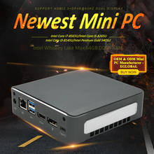Microordenador Intel Core I7 8565U I5 8265U Quad Core Nuc Mini PC i7 Win 10 Pro 2 x DDR4 M.2 NVMe AC WiFi, HD 2,0 DP, gran oferta 2024 - compra barato