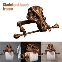 Dinosaur Toilet Paper Holder Bathroom Accessories Wall Mounted Stainless Steel Bathroom Kitchen Roll Paper Tissue Towel Rack 2024 - buy cheap