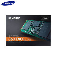 Samsung ssd 860 evo m.2, disco de estado sólido interno, 250gb, 500gb, gb e 1tb, disco rígido tlc para laptop e desktop 2024 - compre barato