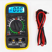 Dreamburgh XL830L Handheld Digital Multimeter LCD Backlight Portable AC/DC Ammeter Voltmeter Ohm Voltage Tester Meter Multimetro 2024 - buy cheap