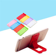 Universal Folding Table cell phone support Plastic holder desktop stand your phone Smartphone & Tablet phone holder Random Color 2024 - buy cheap