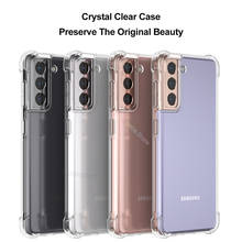 Funda transparente para Samsung Galaxy S21, Ultra S20 Plus, A22, A32, M32, A52, A72, Galaxy Note 20, Ultra S20 FE 2024 - compra barato
