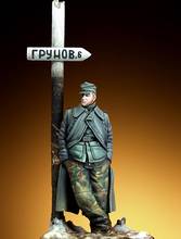 1/35 stand stand with coat man (just have figure NO flagpole)   Resin figure Model kits Miniature gk Unassembly Unpainted 2024 - buy cheap