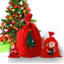 Bolsa de regalo de Feliz Navidad para el hogar, saco de Santa Claus, medias de navidad, regalos de Navidad, Q, 1 ud., gran oferta 2024 - compra barato