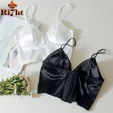 Fashion Women Lady Casual Tops Tube Chest Wrap Bandeau Underwear Black White Wrapped Chest Strap Chest Pad Underwear 2024 - buy cheap