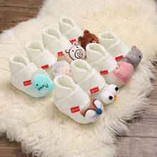 Baby Winter Shoes First Walkers Warm Soft Cotton Fashion Casual Boots Indoor Infant  Baby Boys Girls Ankle Boots Dropship 2024 - buy cheap