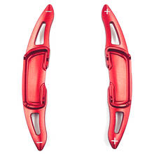 Extensiones de palanca de cambios de volante de aluminio, cubiertas de 2 piezas (rojo) para Mazda 3, 6, Axela, Atenza, CX-3, CX-5, MX-5 2024 - compra barato