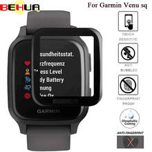 Película transparente HD para reloj inteligente Garmin Venu Sq, Protector de pantalla de cobertura completa 3D, películas antiarañazos, 2 uds. 2024 - compra barato