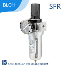 BLCH-Regulador de filtro de aire neumático, compresor de aire, lubricador de aceite, filtro trampa de agua y humedad, BSP, 1/2 ", 1/4", 3/8 ", SFR-200/300/400 2024 - compra barato