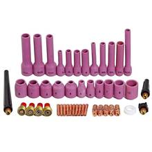 GTBL TIG Gas Lens Collet Body Assorted Size Kit Fit SR WP 9 20 25 TIG Welding Torch 46pcs 2024 - buy cheap