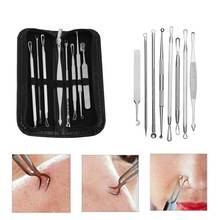 Professional Black head Remover Tool Kit Stainless Steel Blackhead Acne Comedone Pimple Blemish Extractor Beauty Tool 2024 - buy cheap
