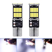 Bombilla LED T10 W5W 26SMD CANBUS DRL194 168 501 4014, luz de cuña lateral, lámpara de señal, 6000K, 12V, color blanco, 2 uds. 2024 - compra barato