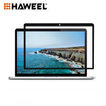 Haweel-película para macbook pro, 0.3mm, 6h, dureza, hd, à prova de arranhões, filme pet, tela cheia, 13.3 polegadas, retina (a1425/a1502) 2024 - compre barato