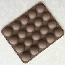 Wholesale 20 even small semi round silicone cake mold Chocolate Mold 2024 - buy cheap