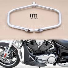 Motorcycle Frame Engine Highway Crash Guard Bar Protector For  Victory Cross Country Roads Cross Roads 8 Ball Custom 2010-2017 2024 - buy cheap