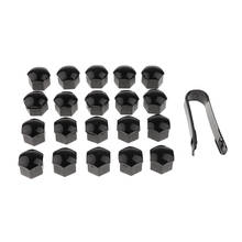 20 Pieces Car Wheel Tyre Hub Screw Bolt Nut 21mm Cap Covers 30*24mm 2024 - buy cheap