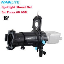 Nanlite Spotlight Mount Set 19° 36° degree lighting modifiers projection for Nanlite 60 60B 60w Photography light 2024 - buy cheap