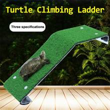 Turtle Climbing Ladder Drying Platform Reptile Aquarium Fish Tank lizard Simulated Lawn turf Landscaping Habitat decoration 2024 - buy cheap