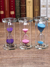 Crystal Hourglass Timer Children's Time 30 Minutes 60 Minutes Birthday Gift Creative Home Decoration Crafts Sand Clock Timers 2024 - compra barato