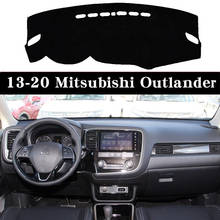 Panel de instrumentos para Mitsubishi Outlander, alfombrilla antideslizante para salpicadero, para 13, 14, 15, 16, 17, 18, 19, 20 2024 - compra barato