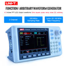 UNI-T UTG932E UTG962E Professional  Arbitrary Waveform Signal Generator Source Dual Channel 200MS/s 14bits Frequency Meter 30/60 2024 - buy cheap