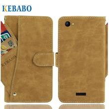 Leather Wallet NOA P1 Case 5.45" Flip Vintage Leather Front Card Slots Cases Cover Business Phone Protective Bags 2024 - buy cheap