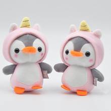 Bonito pinguim abelha animal de pelúcia boneca pingente chaveiro anel titular da chave saco decoração chaveiro chaveiro crianças chaveiro presente 2024 - compre barato