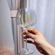 Taça de vinho em arco-íris com mudança de cor, seleção de vinho em sete cores, estilo champanhe, para festas, casamento e bebidas caseiras 2024 - compre barato