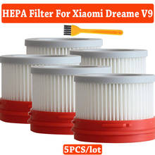 HEPA фильтр для Xiaomi Dreame V9 бытовой беспроводной ручной пылесос запчасти Пылезащитный фильтр сменные фильтры 2024 - купить недорого
