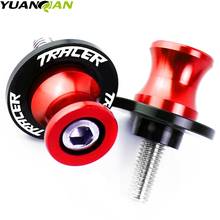 6MM Motorcycle Accessories For YAMAHA TRACER Swingarm Spools slider stand screws For YAMAHA TRACER 900GT tracer 900 GT 2018 2019 2024 - buy cheap