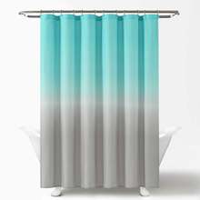 Cortinas de chuveiro de tecido de poliéster impermeável com 12 ganchos resistente ao oídio banho cortina acessórios do banheiro 2024 - compre barato