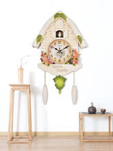 Creative Nordic Wall Clock Living Room Cuckoo Clock Alarm Pendulum Clocks Wall Home Decor Silent Pendule Murale Relojes Pared 2024 - buy cheap