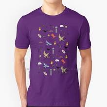 Camiseta con estampado de calidad de los juegos del mundo, Camisa de algodón puro 100%, versión morada, Catniss Everdeen District, 12 de mayo 2024 - compra barato