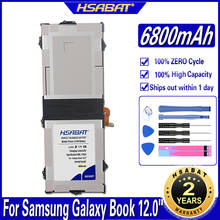 HSABAT EB-BW720ABE EB-BW720ABA 6800mAh Battery for Samsung Galaxy TBook 12.0" 12 inches 2024 - buy cheap