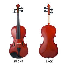 Violín profesional de madera maciza 3/4, violín para principiantes, regalo para estudiantes 2024 - compra barato