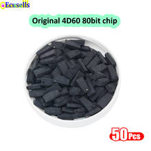 50pcs/lot Original 80BIT 80 Bit 4D60 chip auto Transponder car key Chip for Ford for Mazda 2024 - buy cheap