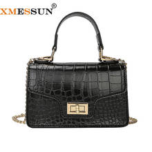 XMESSUN 2021 New Crocodile Pattern Handbags Women Fashion Trendy Shoulder Messenger Bag High Quality Pouch Clutch H358 2024 - buy cheap