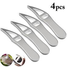 4pcs Fish Skin Brush Scraping Fishing Scale Brush Graters Fast Remove Fish knife Cleaning Peeler Scaler Scraper Kitchen Tools 2024 - buy cheap