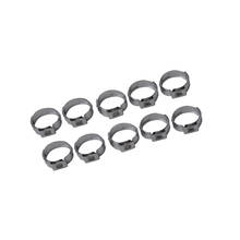 10 Pcs Stainless Steel Single Ear Hose Clamp O Clips 11.5-14mm 2024 - buy cheap
