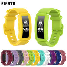 FIFATA-Correa de silicona para reloj inteligente Fitbit Ace 2 para niños, pulsera de repuesto, suave, para Fitbit inspire/Inspire HR 2024 - compra barato