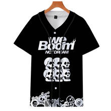 KPOP NCT DREAM 2019 новый альбом WE BOOM 3d принт с коротким рукавом бейсбольная форма для мужчин/женщин Повседневная куртка одежда 2024 - купить недорого