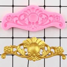 Sugarcraft Flower Silicone Mold Scroll Relief Cake Border Fondant Mold Cake Decorating Tools Candy Clay Chocolate Gumpaste Mould 2024 - buy cheap