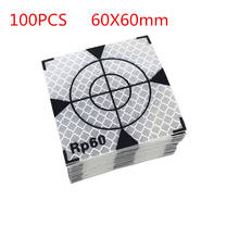 100pcs high quality band new Triangle Reflector Sheet Reflective tape target For total station  30 40 50 60 mm sheet 2024 - buy cheap