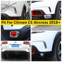 Front / Rear Fog Lights Lamps Frame / Eyebrow Strip / Bumper Air AC Outlet Vent Cover Trim For Citroen C5 Aircross 2018 - 2021 2024 - buy cheap