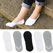 3pairs Women's Cotton Invisible No Show Socks Non-slip Summer Solid Color Short Socks Fashion Ankle Thin Boat Socks Slipper 2024 - buy cheap